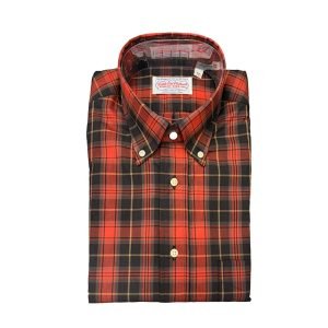 Button Down Shirt – Red/Black Plaid by Cable Car Clothiers.