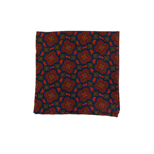 Silk Pocket Square - Kenya by Cable Car Clothiers.