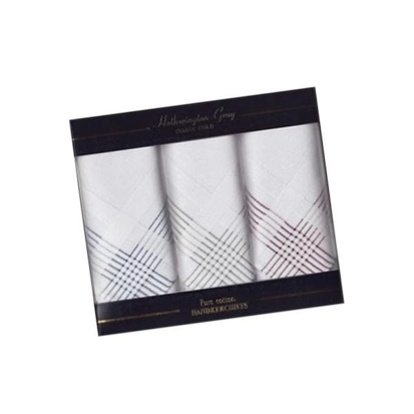 Cotton Handkerchiefs – Satin Border/Multi #1