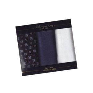 Cotton Handkerchiefs – Navy Collection