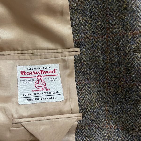 Harris Tweed Sport Coat – Brown made for exclusively for Cable Car Clothiers.