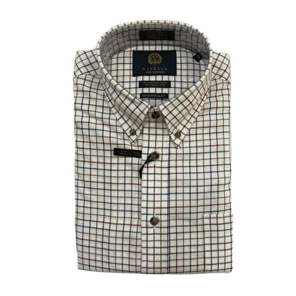 Button Down Shirt – Natural by Viyella.