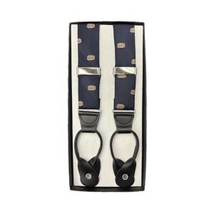 Limited Edition CCC Narrow Braces - Navy for Cable Car Clothiers.