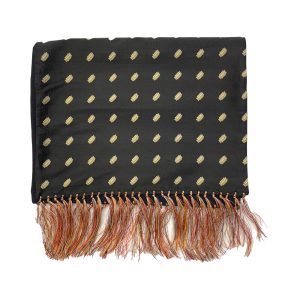 CCC Tassel Scarf – Black by Cable Car Clothiers