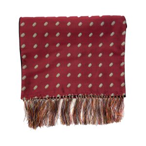 CCC Tassel Scarf – Burgundy by Cable Car Clothiers.