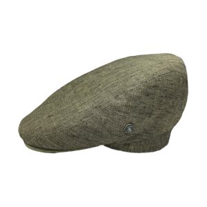 Linen Fashion Ivy Cap - Moss by City Sport.