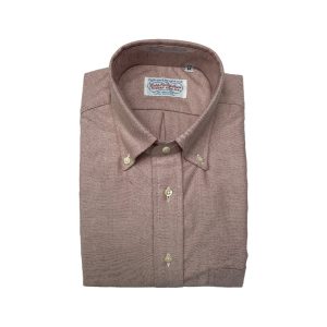 Brushed Oxford Button Shirt – Red by Cable Car Clothiers.